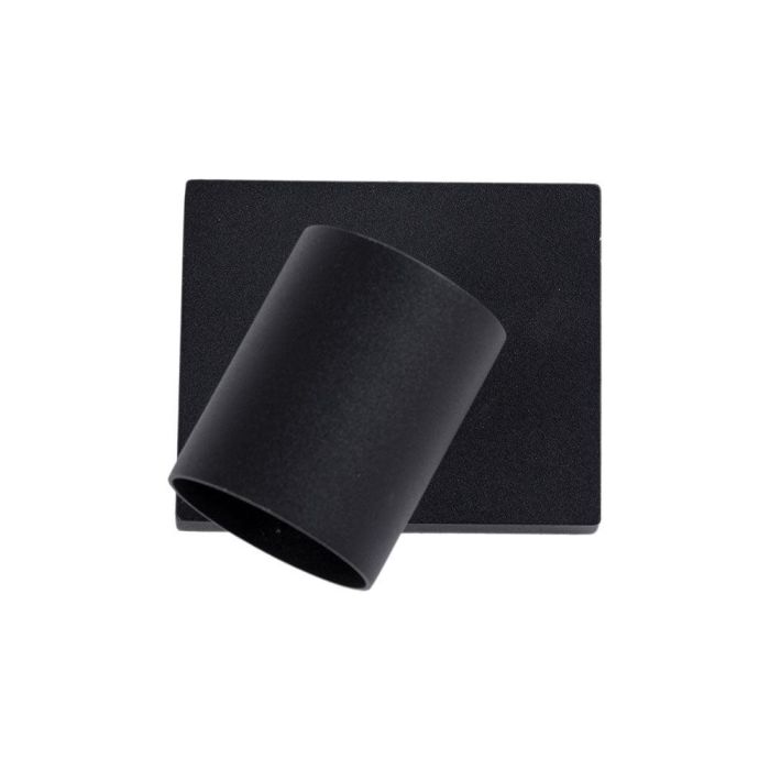 Lumiastra LUM-P1GU10-B Aplique de Pared Orientable de Aluminio para 1 Bombilla GU10 Uso Interior 1