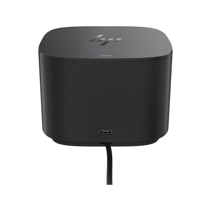 HP Docking Station Thunderbolt 3 USB-C para Portátiles, Dual 4K, RJ45 Ethernet, USB 3.0, VGA, DP, Carga