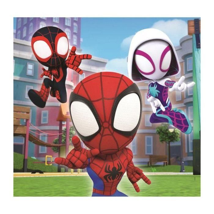 Clementoni CLE1695894154397 Puzzle 3x48 piezas Spidey y sus extraordinarios amigos 1 Clementoni CLE1695894154397 Puzzle 3x48 piezas Spidey y sus extraordinarios amigos 1