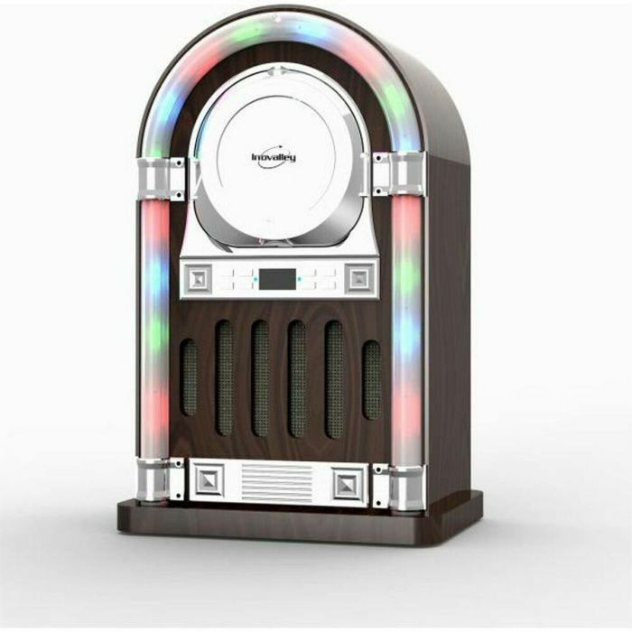 INOVALLEY RETRO13N Juke Box - Reproductor de CD - Bluetooth INOVALLEY RETRO13N Juke Box - Reproductor de CD - Bluetooth