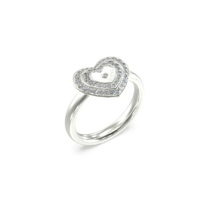 Anillo Mujer Guess JUBR04034JWRH52 Plateado Anillo Mujer Guess JUBR04034JWRH52 Plateado