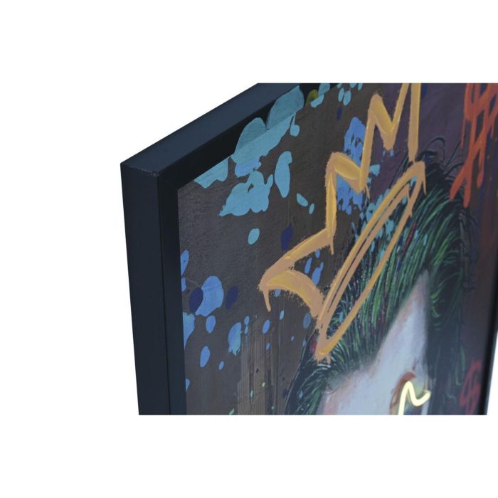 Lienzo Home ESPRIT Negro Loft 83 x 3 x 123 cm (2 Unidades) 4