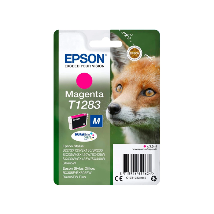 Epson T1283 Tinta Magenta para Stylus S22 / SX125 - 170 Páginas 1