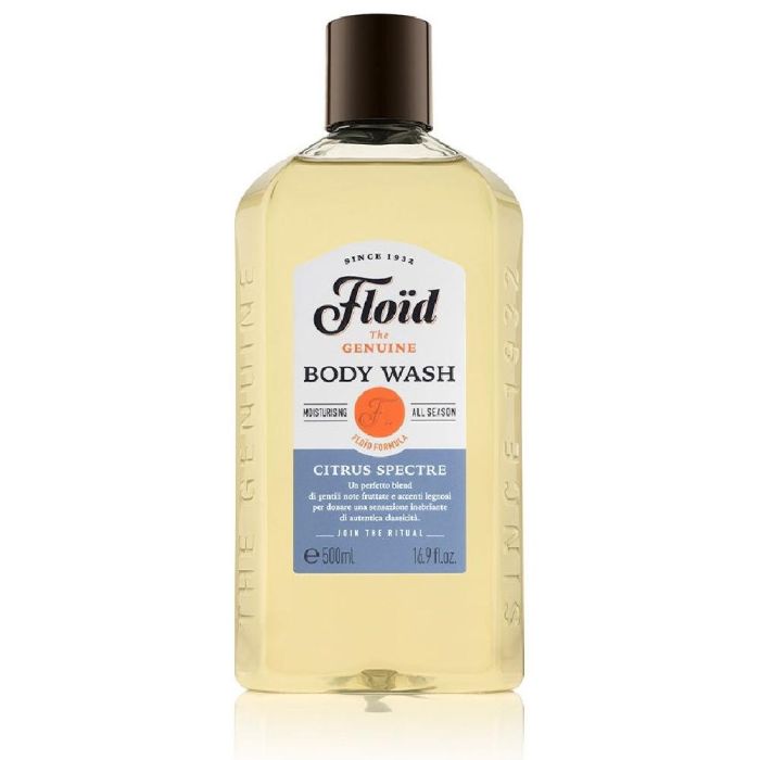 Floid Gel de Ducha y Champú Citrus Spectre 500 mL | Fórmula Revitalizante Multifuncional para Piel y Cabello con Aroma Duradero