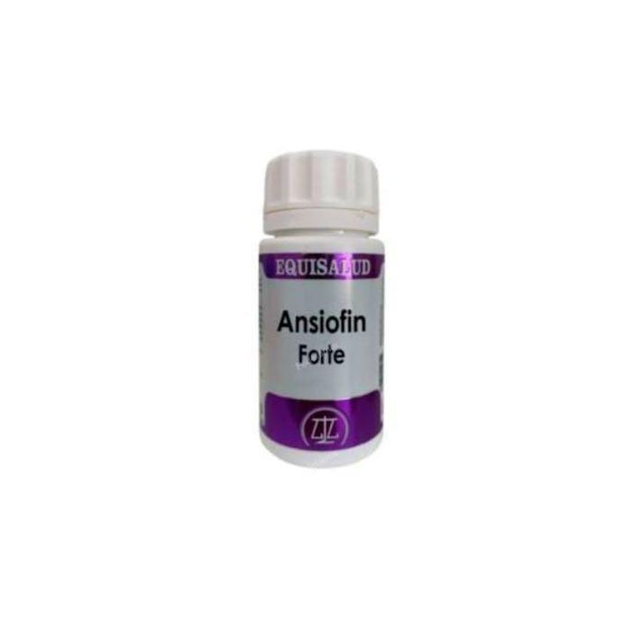 EQUISALUD Ansiofin Forte 60 cápsulas con Magnesio y Vitamina B6 para el sistema nervioso y función psicológica