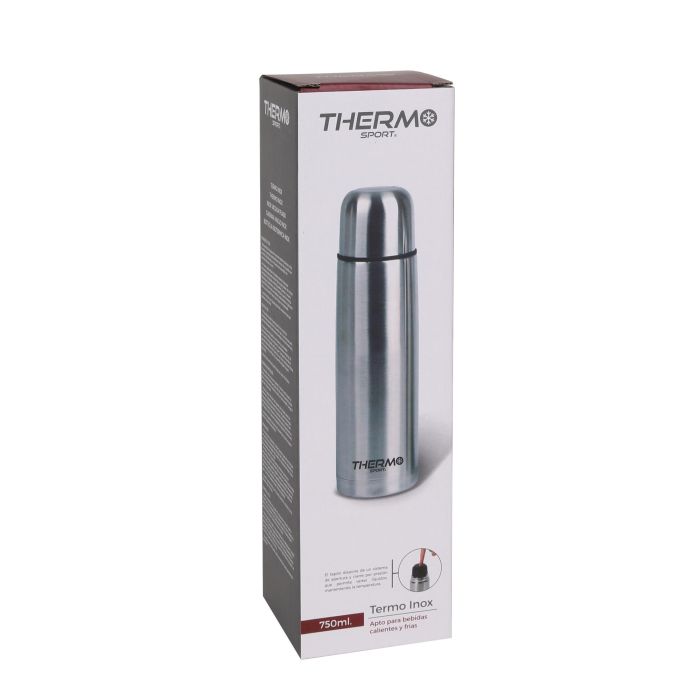 Termo Inoxidable Thermosport 750 ml - Acero Inoxidable, Mantiene Temperatura (6 Unidades) 5 Termo Inoxidable Thermosport 750 ml - Acero Inoxidable, Mantiene Temperatura (6 Unidades) 5