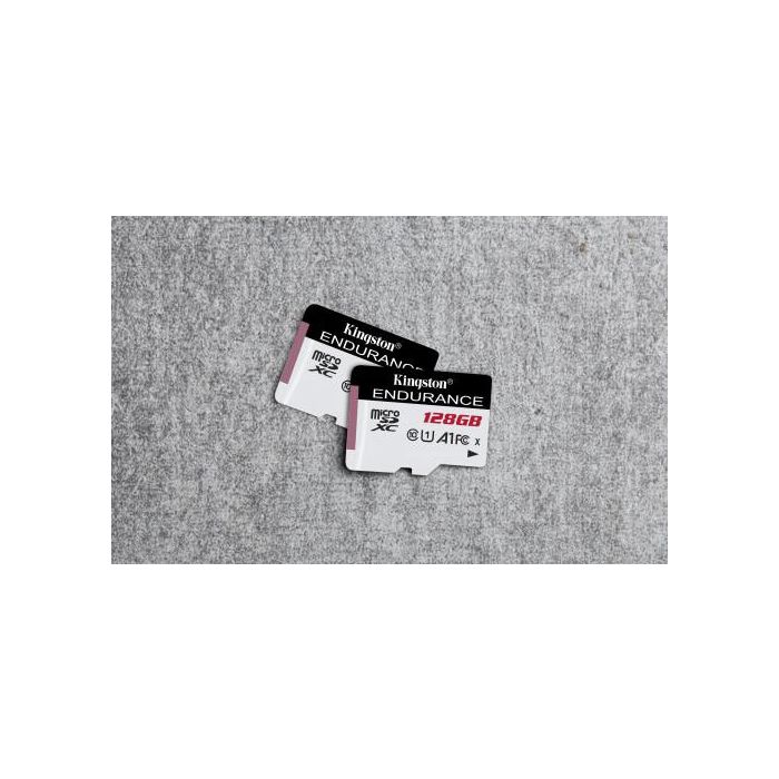 Kingston Tarjeta microSD High-Endurance 128GB UHS-I U1 Clase 10 para Cámaras Vigilancia 24/7, Dash Cam, Body Cam, Full HD, Resistente 4 Kingston Tarjeta microSD High-Endurance 128GB UHS-I U1 Clase 10 para Cámaras Vigilancia 24/7, Dash Cam, Body Cam, Full HD, Resistente 4