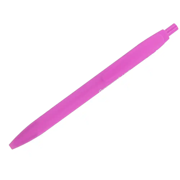 Liderpapel Bolígrafo Retráctil Punta 1 mm con Clip, Acabado Soft Touch, Tinta Azul, Cuerpo Rosa - 27x145x70 mm Liderpapel Bolígrafo Retráctil Punta 1 mm con Clip, Acabado Soft Touch, Tinta Azul, Cuerpo Rosa - 27x145x70 mm