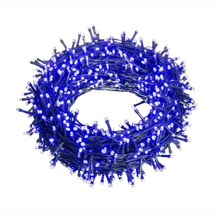 Guirnalda de Luces LED 6 W Azul Blanco 25 m 24 X 14,5 X 12 CM