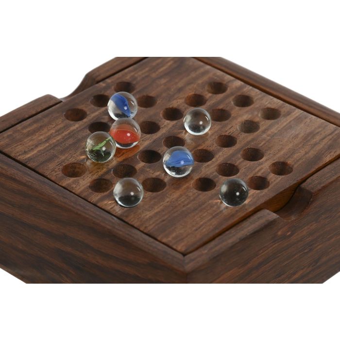Juego Colonial DKD Home Decor Marron 11.5 x 4.6 x 11.5 cm Set de 2 3 Juego Colonial DKD Home Decor Marron 11.5 x 4.6 x 11.5 cm Set de 2 3