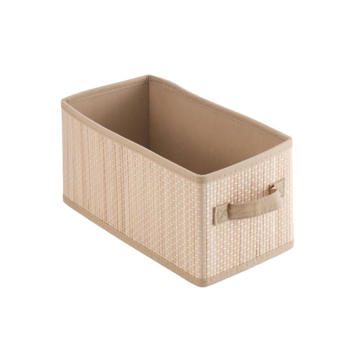 Inde Cesta de Ordenación de Bambú y TNT 15 x 31 x 15 cm (12 Unidades) 5