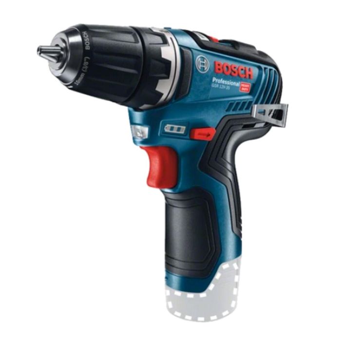 Bosch Professional Taladro Inalámbrico GSR 12V-35 12V 35Nm Profesional en Caja de Cartón sin Batería ni Cargador