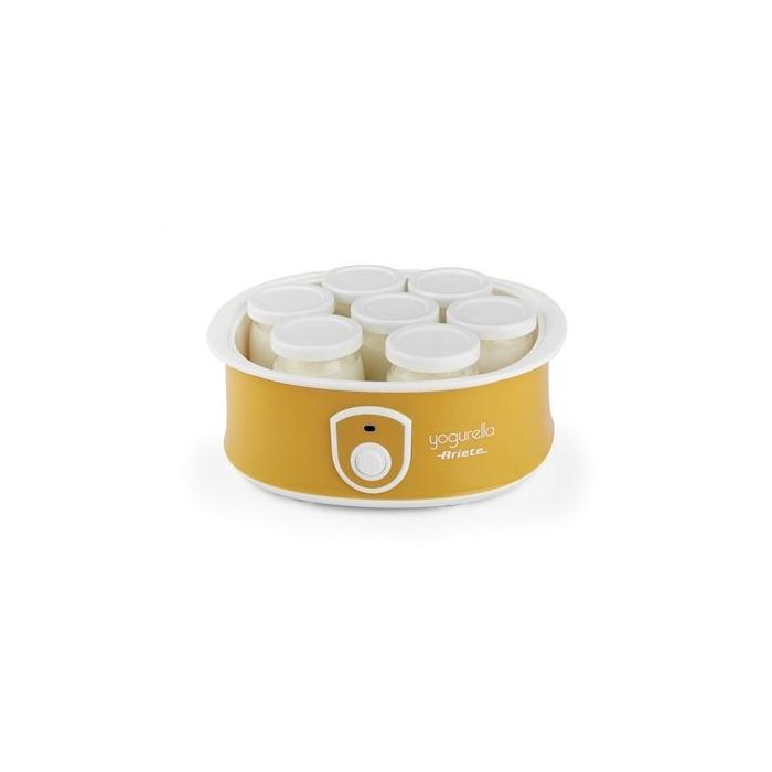 Ariete Yogurtera 617 - 7 Tarros, 1.3L, para Yogur Cremoso y Espeso, Múltiples Sabores 2