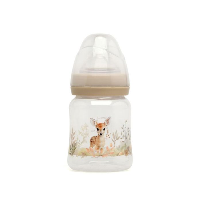 Biberón 150 mL Beige + 0 2