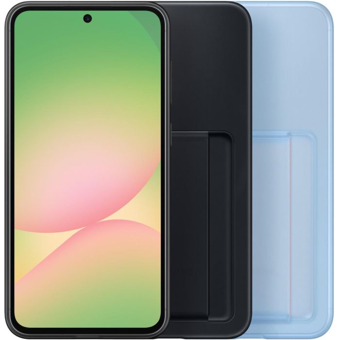Samsung Funda Card Slot para Galaxy A56 5G, Carcasa Protectora Negra con Ranura para Tarjetas, Accesorios Originales 5