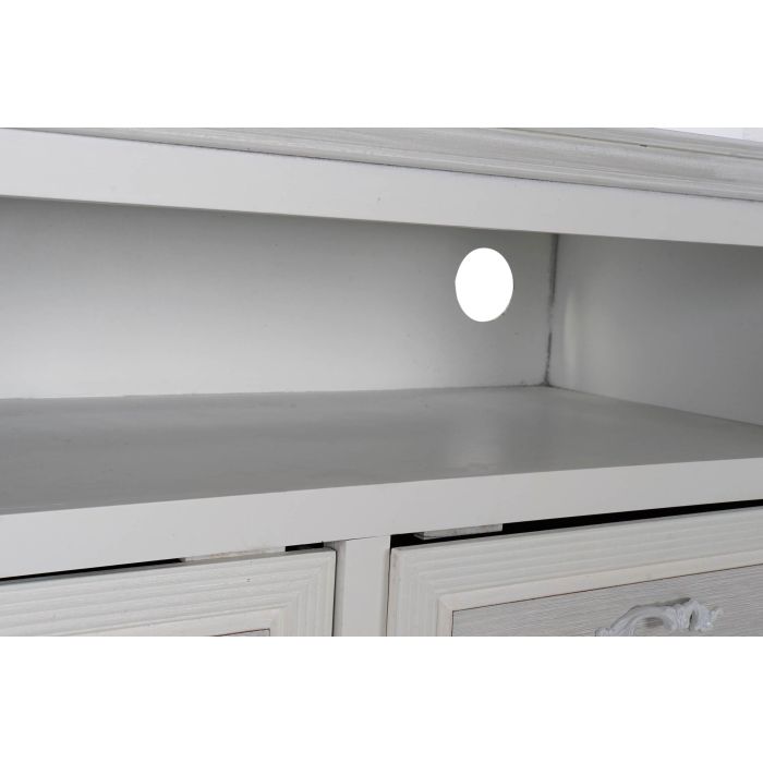 DKD Home Decor Mesa Centro Romantico Blanco 100 x 42 x 61 cm