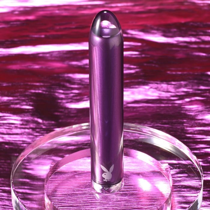 Vibrador Playboy Playboy Morado 5 Vibrador Playboy Playboy Morado 5