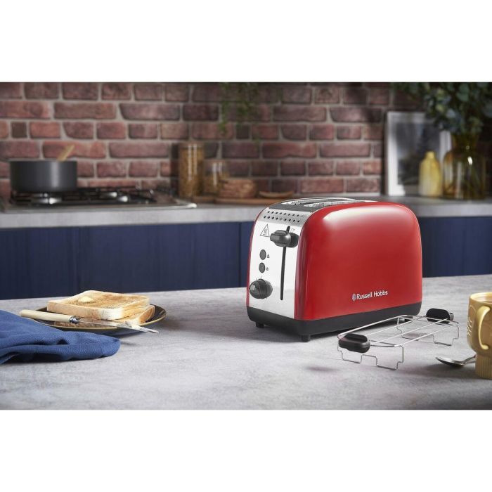 Tostadora Russell Hobbs 26554-56 Rojo 2 Tostadora Russell Hobbs 26554-56 Rojo 2