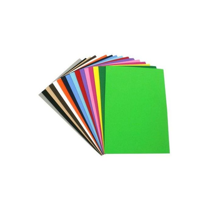 Goma Eva Fixo Kids Hoja 20X30 Cm Azul Paquete De 10