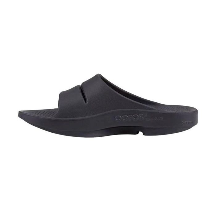 Chanclas para Hombre OOfos Recovery Ooahh Sport Negro XS 6