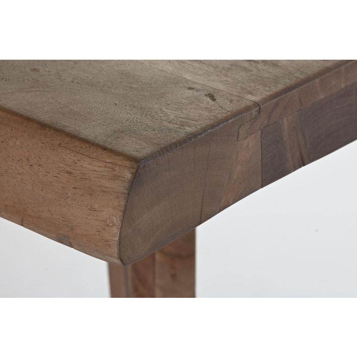 Mesa de Comedor DKD Home Decor Marrón Natural Madera Madera de acacia 200 x 90 x 77 cm 3