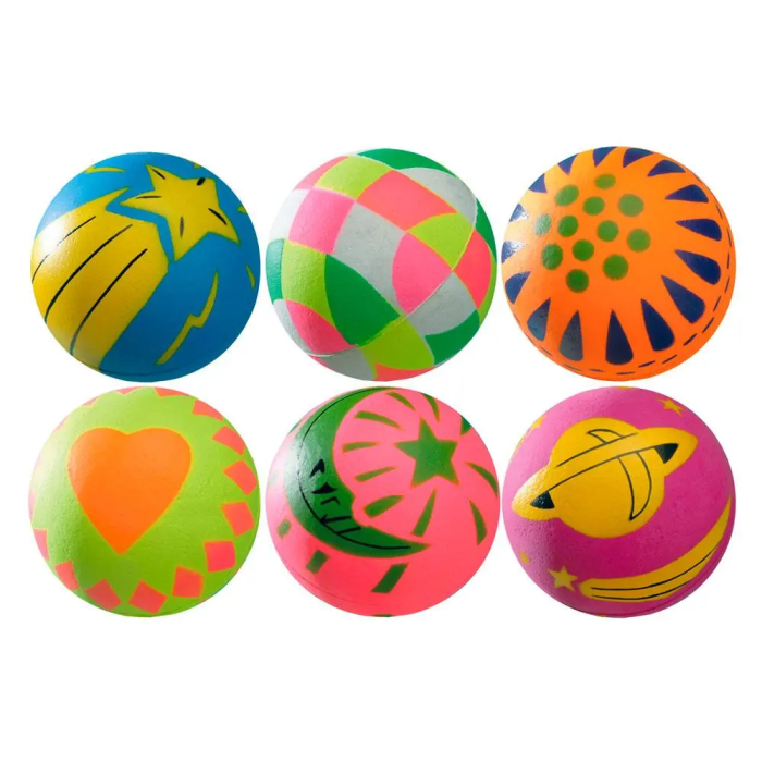 Ferplast Pelota Fluorescente Ter 6040 6Ud