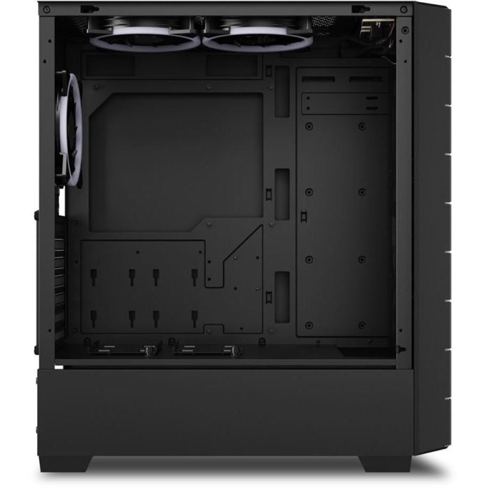 Sharkoon RGB HEX Caja PC Semitorre ATX con 6 Ventiladores ARGB Preinstalados, USB-C 3.2 Gen2, Cristal Templado, Negro 4 Sharkoon RGB HEX Caja PC Semitorre ATX con 6 Ventiladores ARGB Preinstalados, USB-C 3.2 Gen2, Cristal Templado, Negro 4