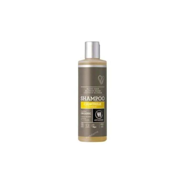 URTEKRAM Champú Manzanilla Cabello Claro 250ml Vegano con Aloe Vera para Brillo y Suavidad