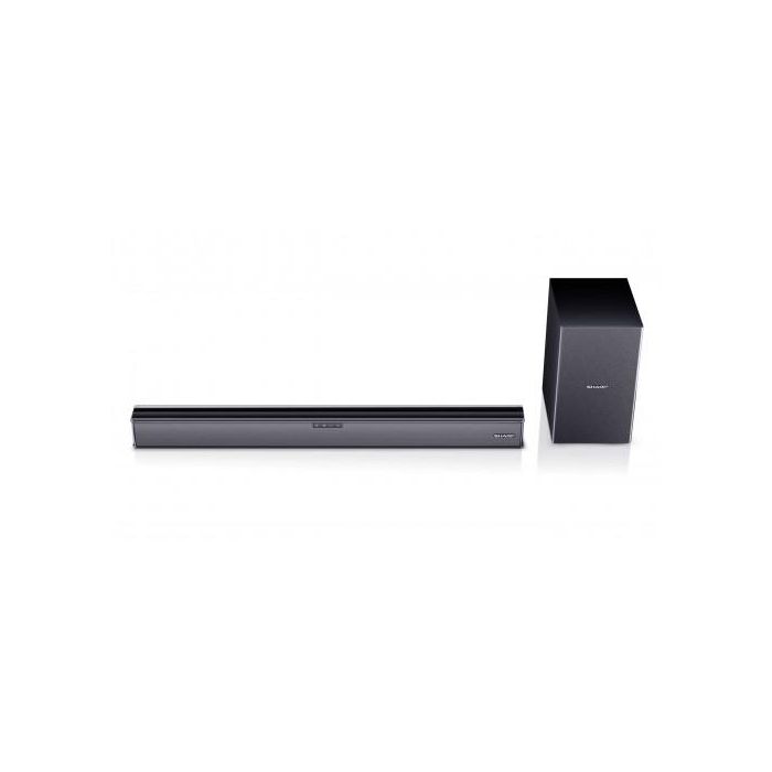 Sharp HT-SBW182 Barra de Sonido 2.1 Canales 160 W Negro Inalámbrico y Cableado 1