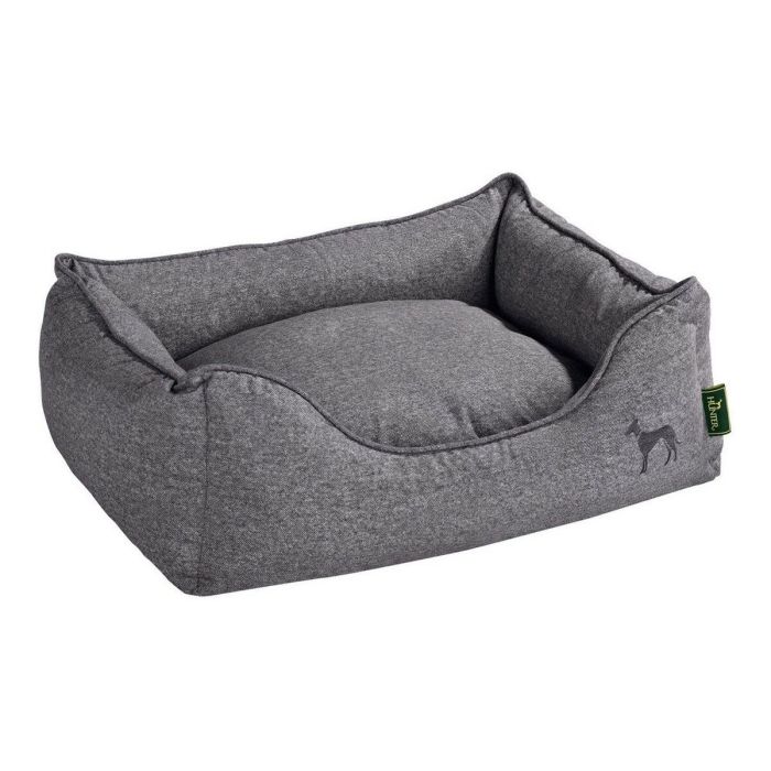 Sofá para Perro Hunter BOSTON Gris 80x60 cm 3 Sofá para Perro Hunter BOSTON Gris 80x60 cm 3
