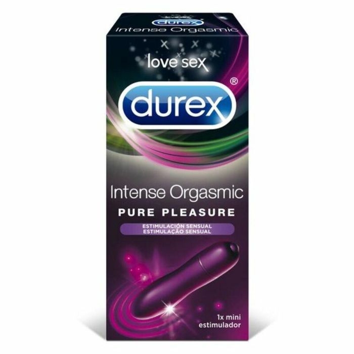 Durex Vibrador Estimulador Sensual Pure Pleasure Orgasmo Intenso Compacto Discreto para Mujer 1 Unidad 1