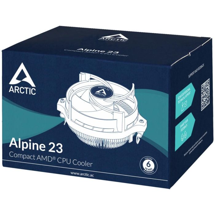 K Cooler AMD Arctic Alpine 23 |AM4. AM5 6 K Cooler AMD Arctic Alpine 23 |AM4. AM5 6
