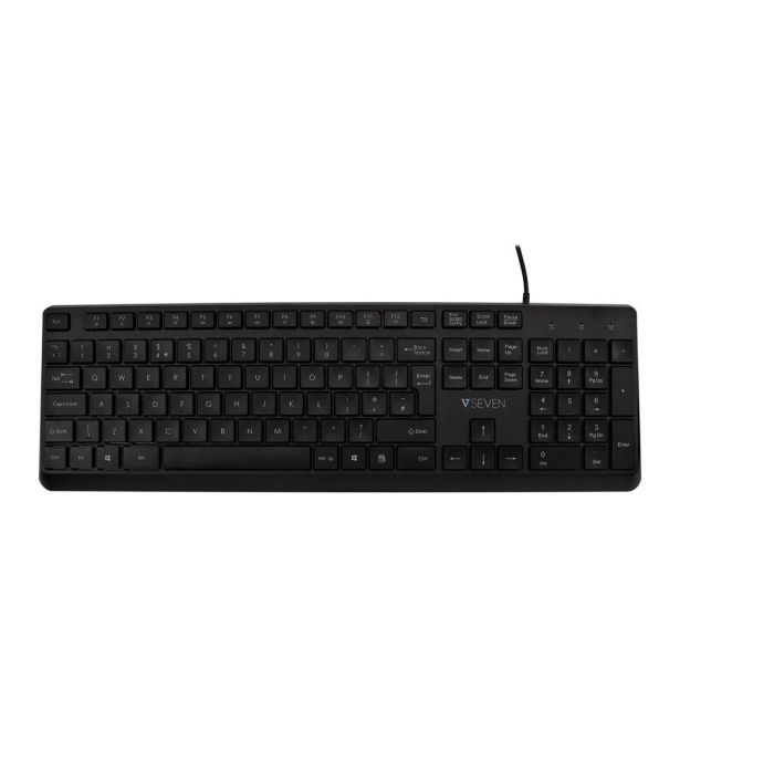 Teclado V7 KU350UK Negro QWERTY Qwerty UK 4 Teclado V7 KU350UK Negro QWERTY Qwerty UK 4