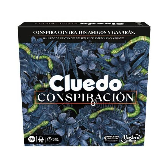 Hasbro Games Cluedo Conspiración F6418 Juego de Misterio para Detectives +14 Años