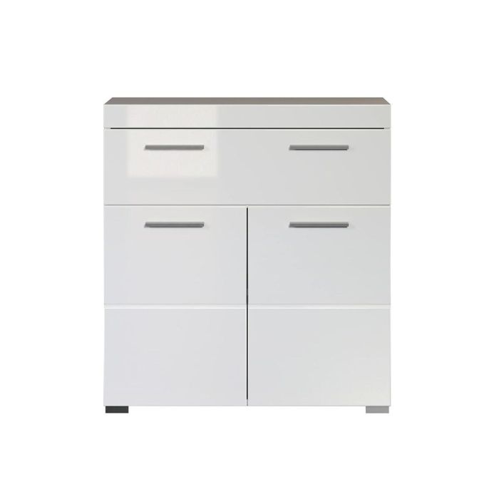 Trendteam TRE4251398913359 Mueble bajo de baño Amanda Blanco 2 puertas, 1 cajón 73x31x79 cm 12 Trendteam TRE4251398913359 Mueble bajo de baño Amanda Blanco 2 puertas, 1 cajón 73x31x79 cm 12