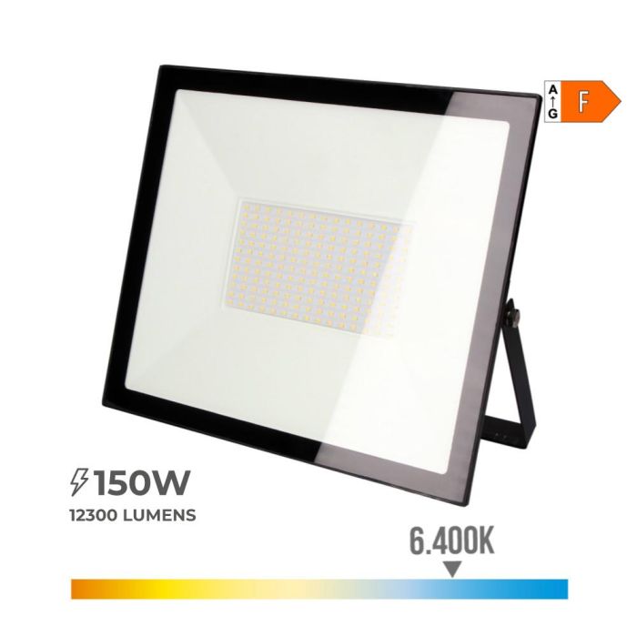 Edm Foco Proyector LED 150W 12300LM 6400K Luz Fría 35x31x4.5cm 120° 0 Edm Foco Proyector LED 150W 12300LM 6400K Luz Fría 35x31x4.5cm 120° 0