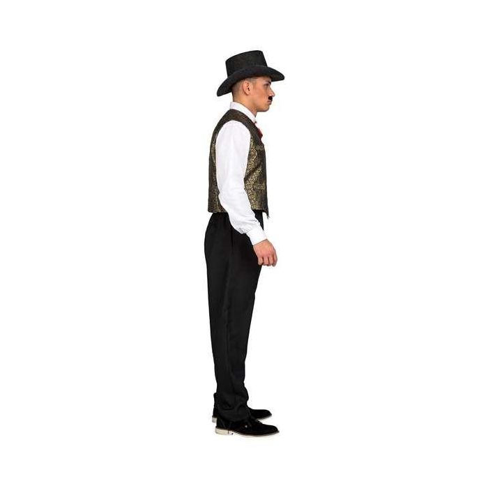 My Other Me Disfraz Chaleco Croupier Vaquero Adulto Talla M 100% Poliéster 1