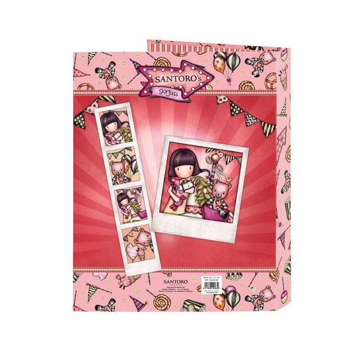 Carpeta Carton Folio 4 Anillas Mixtas Safta Gorjuss Fairground 265x40x330 mm 1 Carpeta Carton Folio 4 Anillas Mixtas Safta Gorjuss Fairground 265x40x330 mm 1