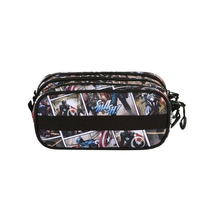 Karactermania Estuche Portatodo Trick Fan 2.2 Capitán América Comic Ripstop 23 x 10 x 11 cm 5
