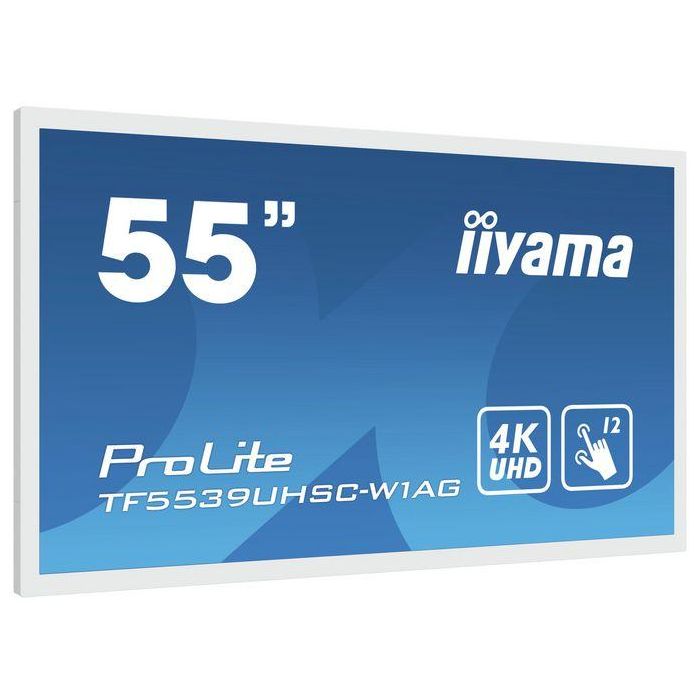 Iiyama TF5539UHSC-W1AG Monitor táctil 55" 4K Ultra HD Multi-touch Multi-usuario Blanco 3 Iiyama TF5539UHSC-W1AG Monitor táctil 55" 4K Ultra HD Multi-touch Multi-usuario Blanco 3