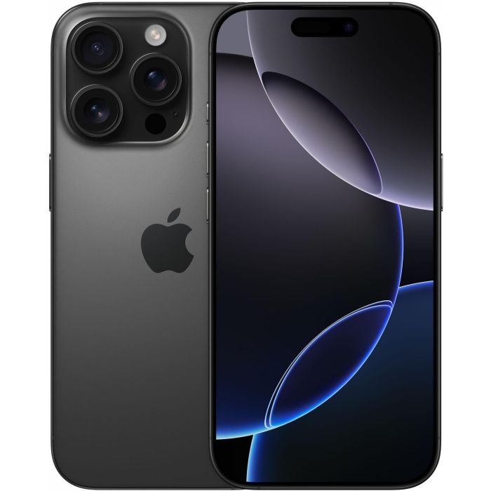 Apple iPhone 16 Pro 256GB Black Titanium 6.3" Super Retina XDR con iOS 18 y cámara 48MP 0 Apple iPhone 16 Pro 256GB Black Titanium 6.3" Super Retina XDR con iOS 18 y cámara 48MP 0