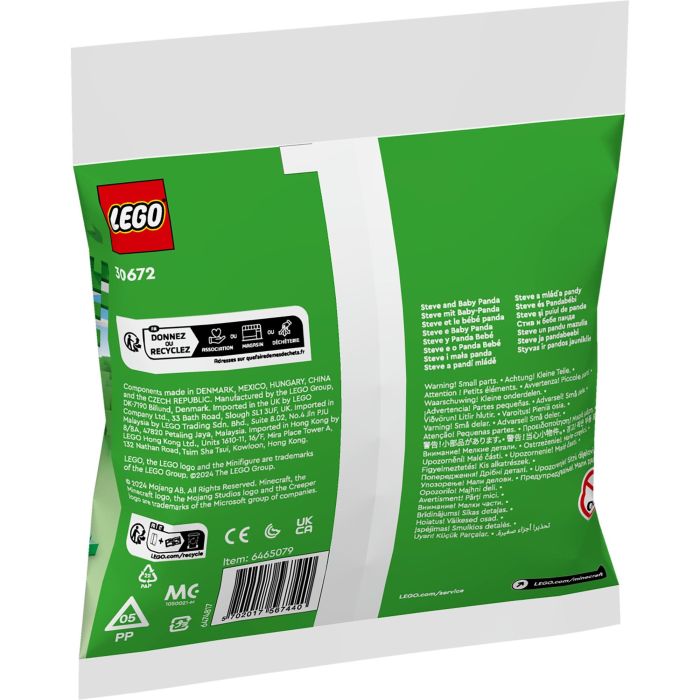 LEGO 30672 Minecraft Steve mit Baby-Panda (Polybag) 5 LEGO 30672 Minecraft Steve mit Baby-Panda (Polybag) 5