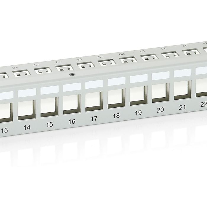 Equip Patchpanel 24x Cat6 19" FTP 1HE Keystone Montage gr 3