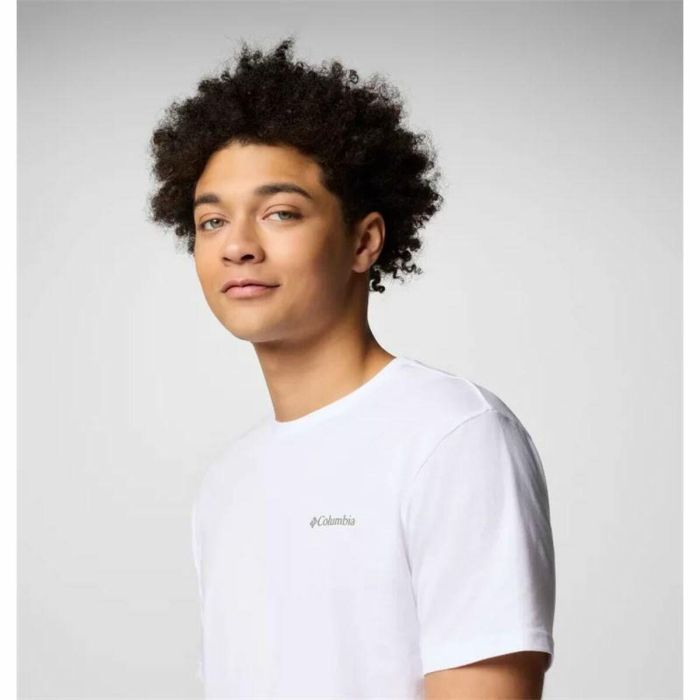 Camiseta de Manga Corta Hombre Columbia North Cascades™ Sleeve Blanco 1