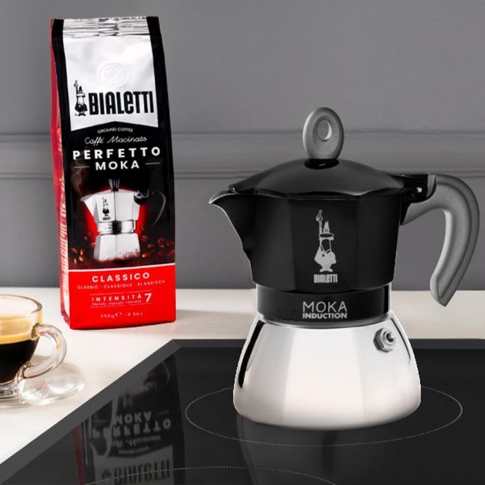 Bialetti BIA8006363029094 Cafetera Italiana Moka de Inducción 6 Tazas 2