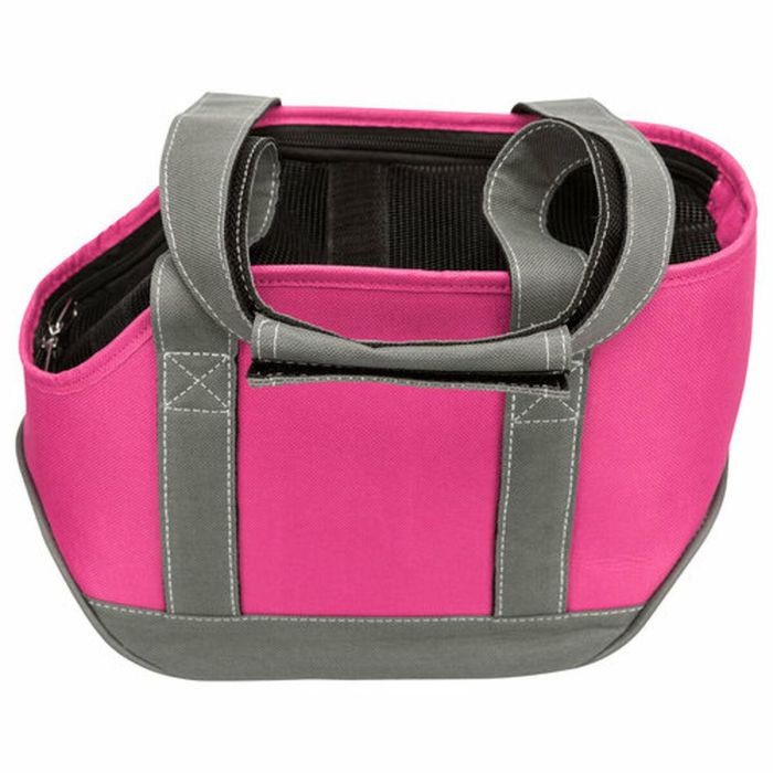 Bolso para Mascotas Trixie Alea Gris Rosa Poliéster PVC 16 × 20 × 30 CM 21