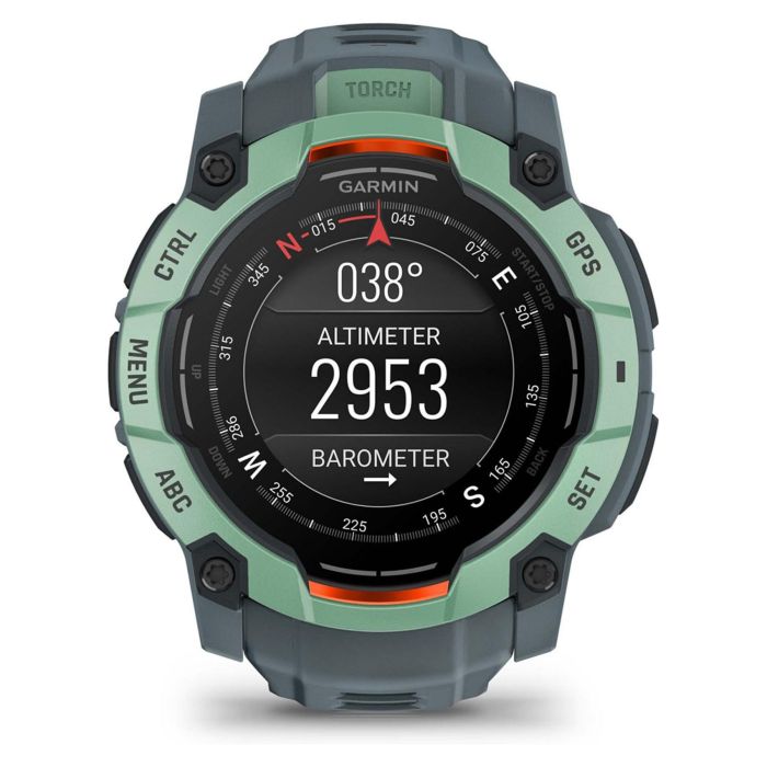 Garmin Instinct 3 AMOLED 1.3" 416x416px Pantalla Táctil GPS Verde Silicona