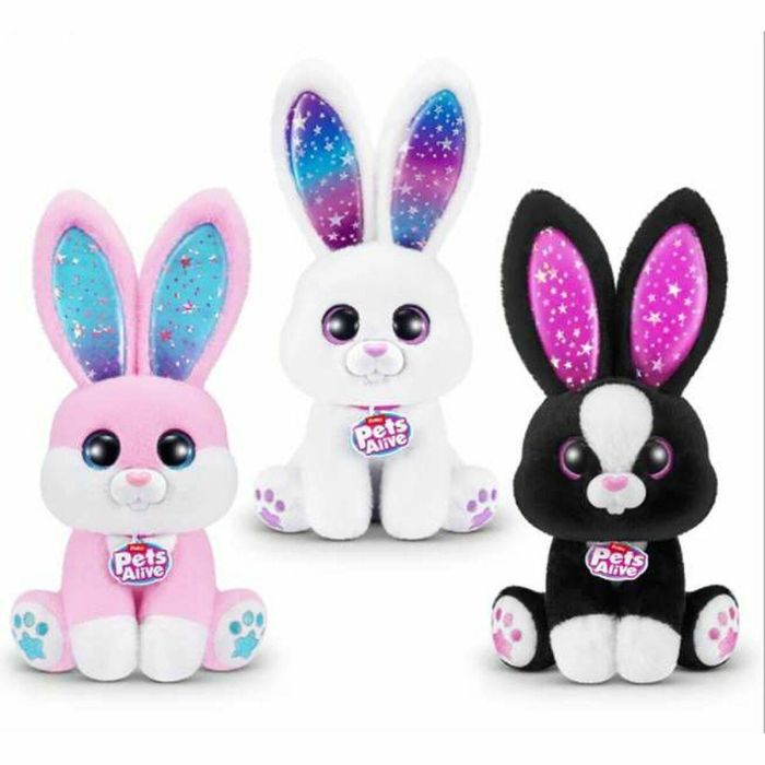 Zuru ZUR1729874304262 Pets Alive Conejitos Mágicos: Juego Interactivo con 20 Sorpresas y Efectos de Luz (Mixtos) 1