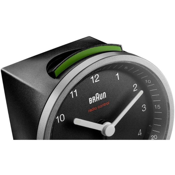 Braun BC 07 SB-DCF Funkwecker silber-schwarz 4