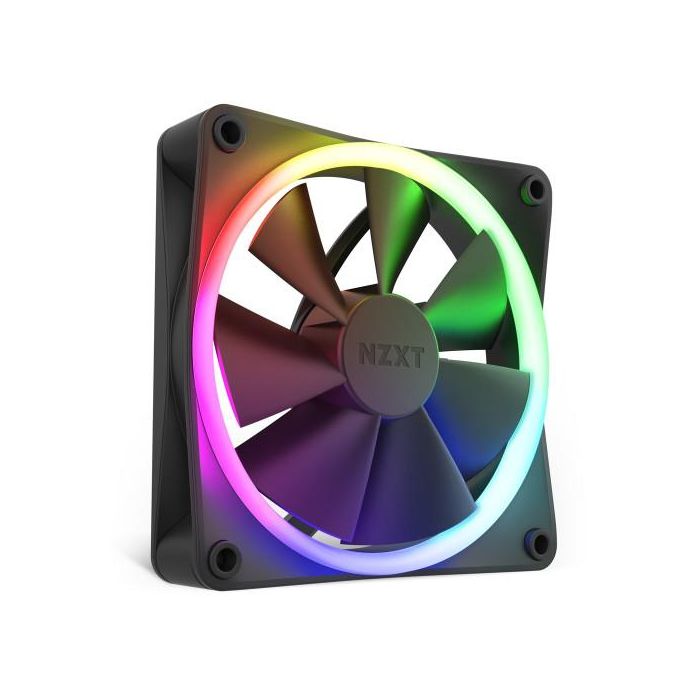 NZXT F120 RGB Carcasa del ordenador Ventilador 12 cm Negro 1 pieza(s) 1 NZXT F120 RGB Carcasa del ordenador Ventilador 12 cm Negro 1 pieza(s) 1